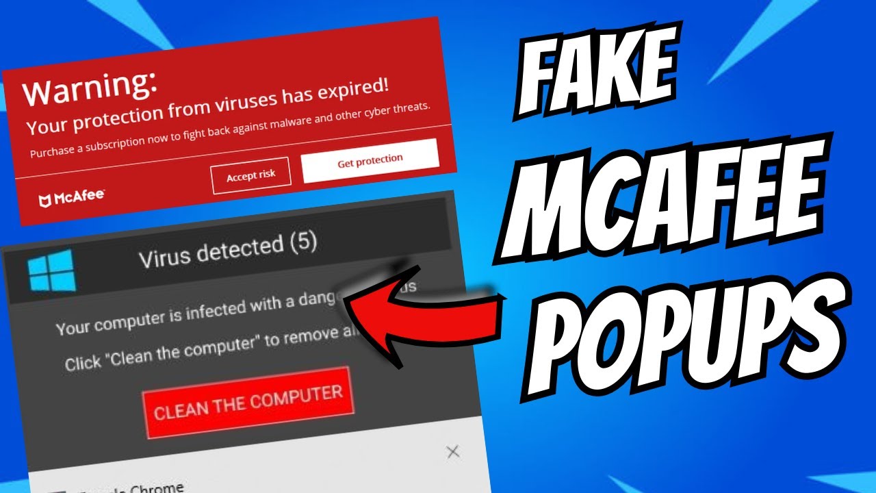 Get RID of FAKE McAfee PopUps & VIRUS | Remove McAfee from PC (NEW*)