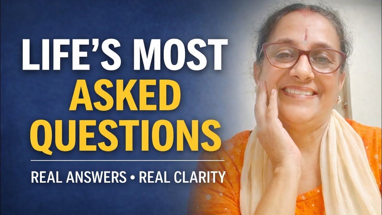 Life లో అందరికీ వచ్చే viral questions…కానీ real answers ఈliveలో.Watch till end – clarity guaranteed.