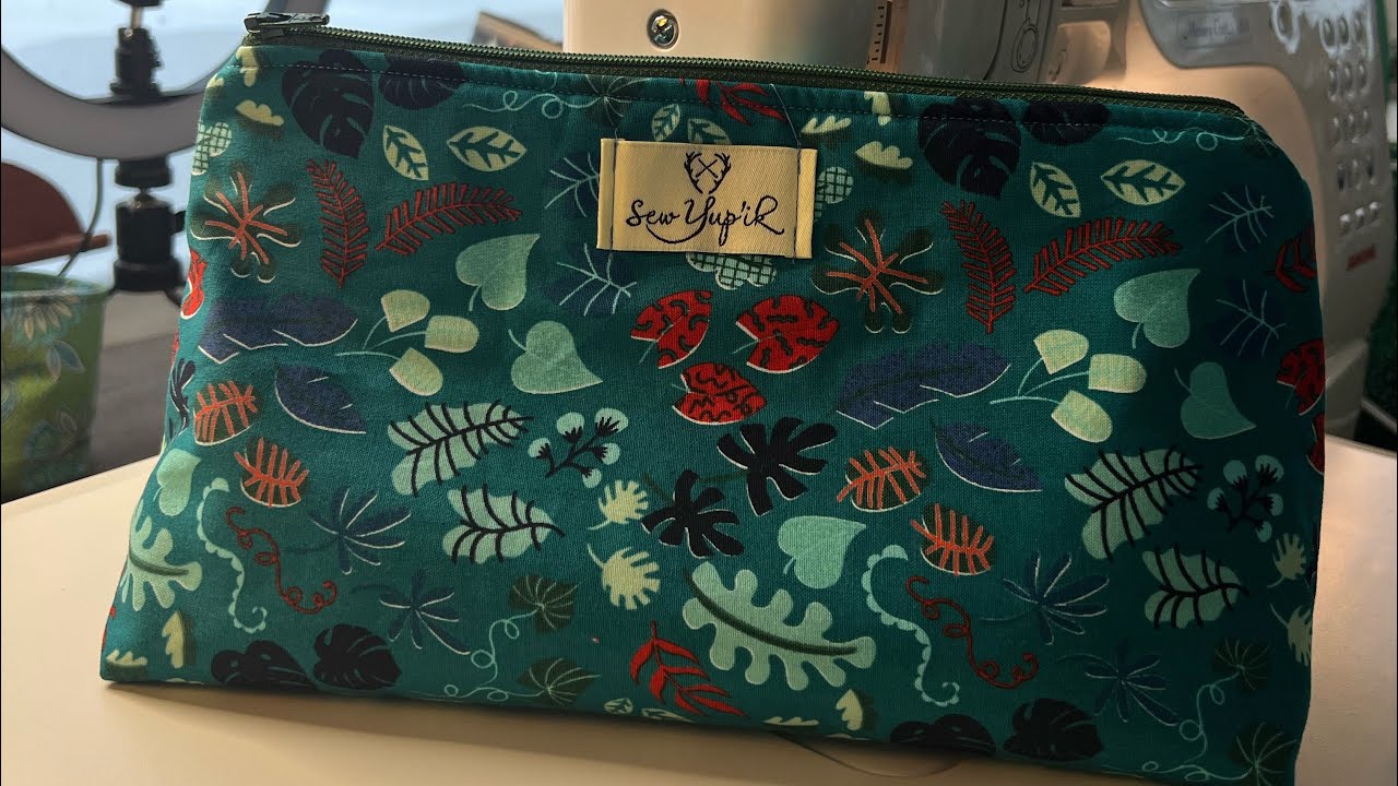 Cosmetic bag tutorial