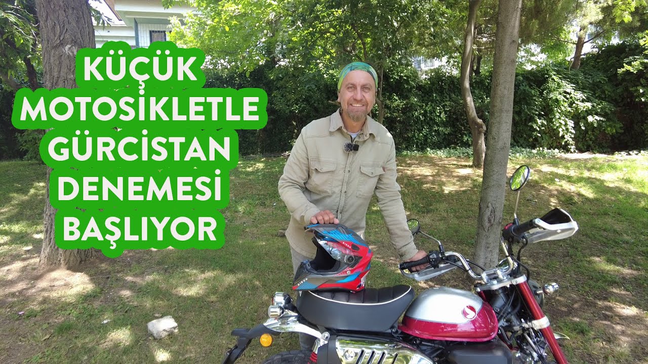 Zor Olmayacak Mı? Honda Monkey125 ile Gürcistan Dağları