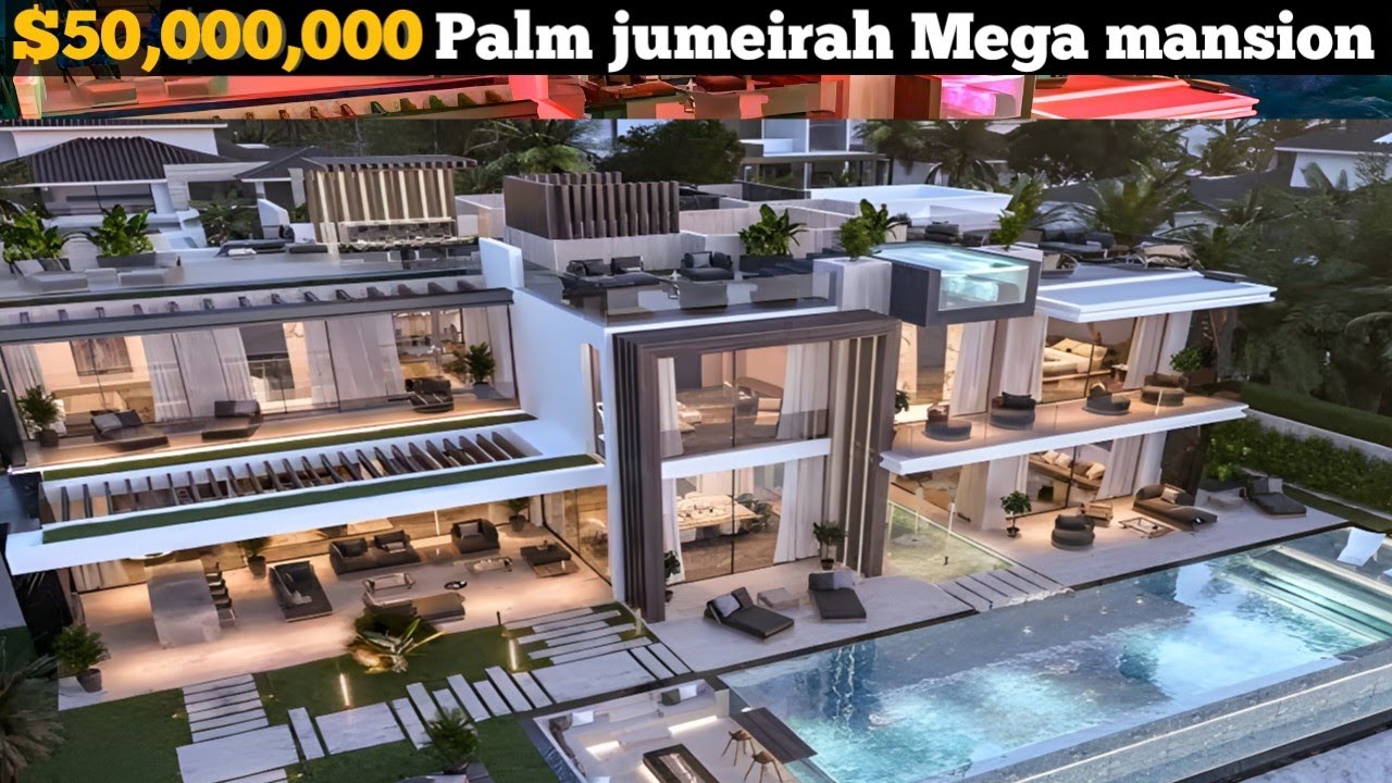 Inside a $50,000,000 Palm Jumeirah Mega Mansion Tour | Ultimate Dubai Luxury