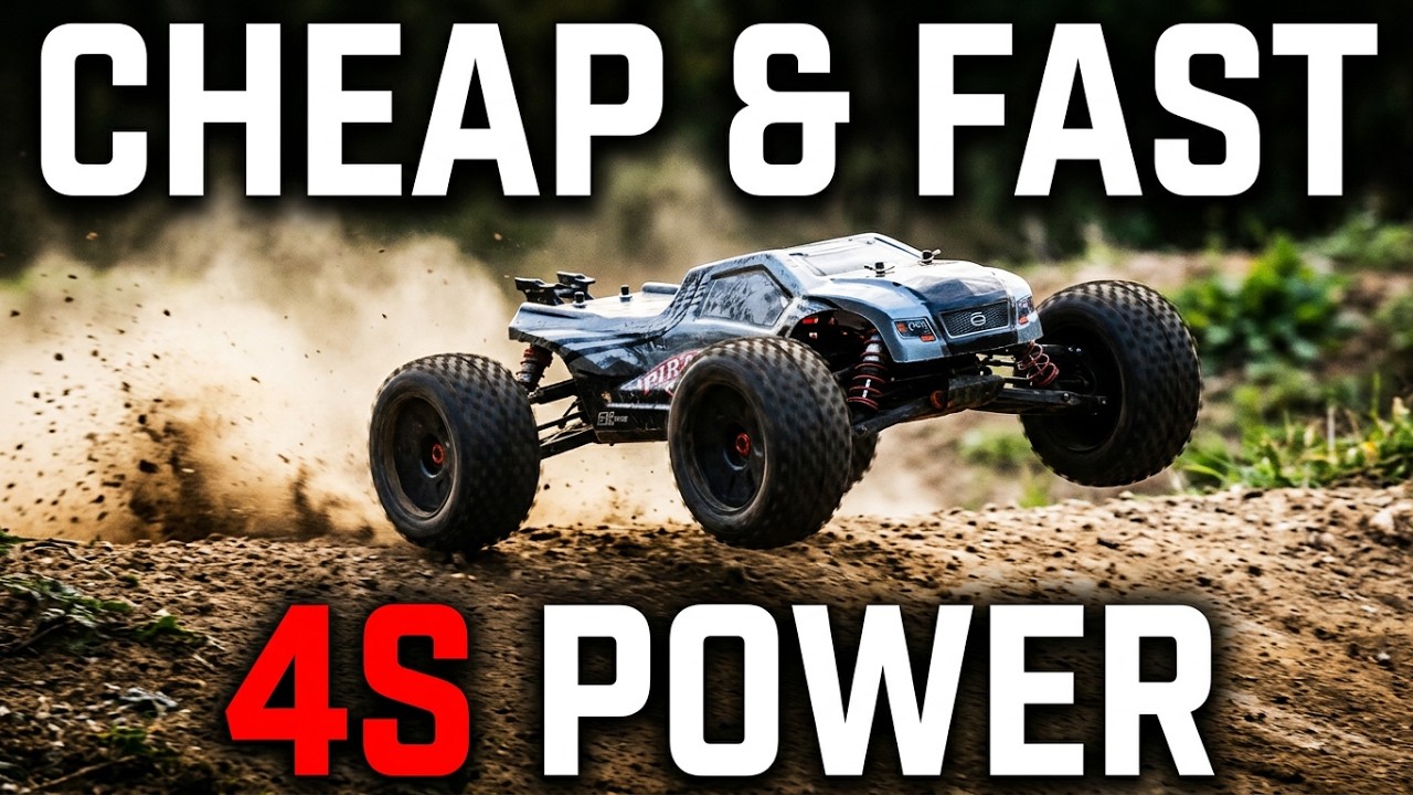 CHEAP FAST TRUGGY! - ZD Racing Pirates V3 - First Drive on 3S & 4S