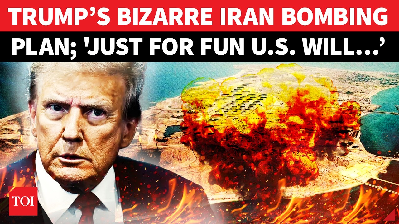 &lsquo;JUST FOR FUN&hellip;&rsquo;: Trump&rsquo;s MIND-BLOWING Iran Bombing Announcement Triggers Tehran | Watch