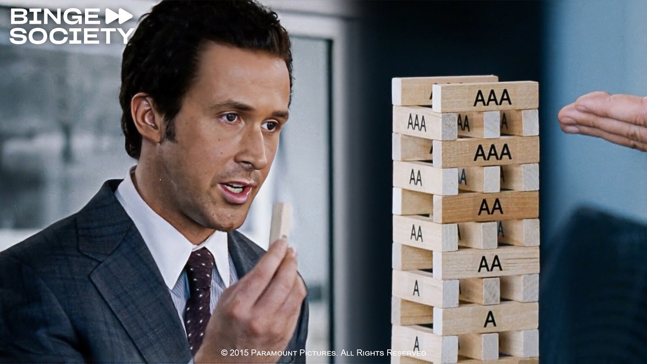 The Big Short (2015): The Jenga Scene &ndash; Explaining the Financial Collapse