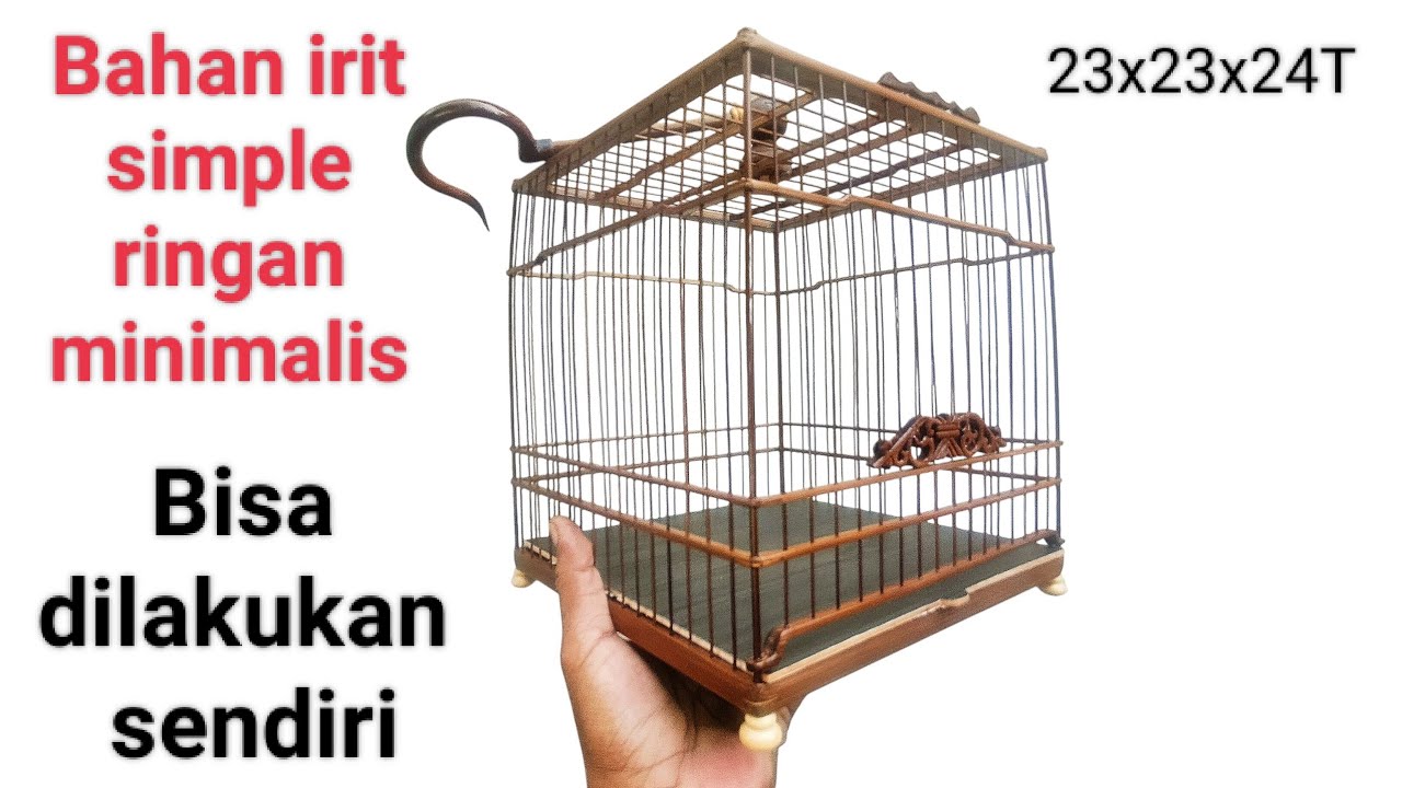 (S178) Membuat sangkar nanjing lebih mudah 