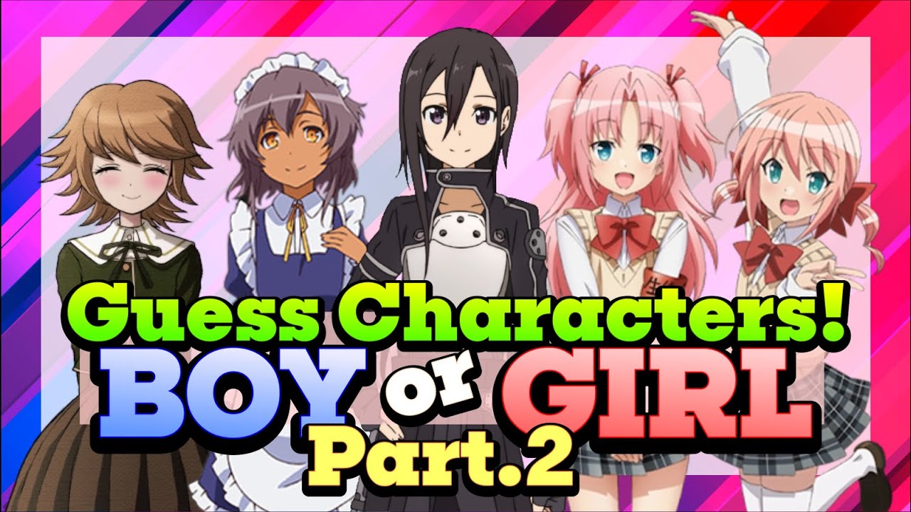 Anime TRAP Quiz #2 | I Bet You Can't Guess These Anime Characters Gender!! Easy to Hard Anime Quiz