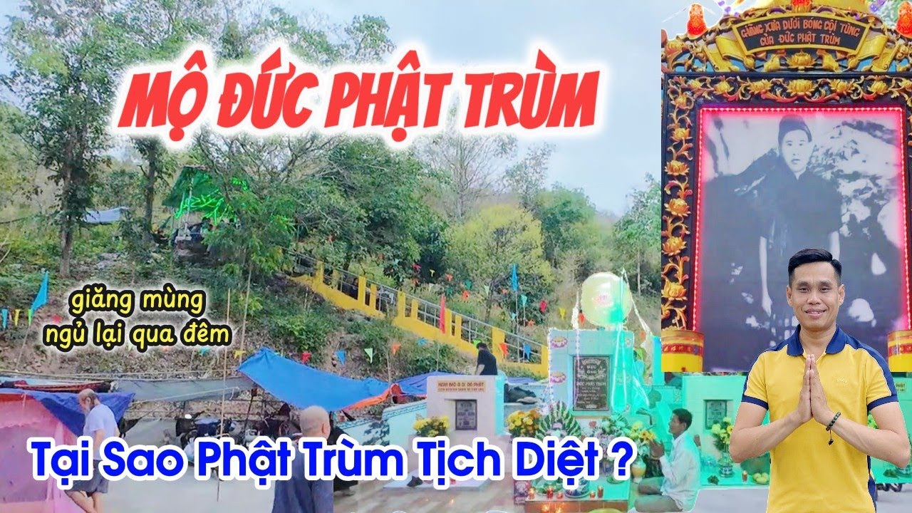 Thăm Mộ Phật Trùm ngày lễ giỗ Đức Phật Trùm 2025 lần thứ 150, nhiều người ngủ cạnh mộ qua đêm