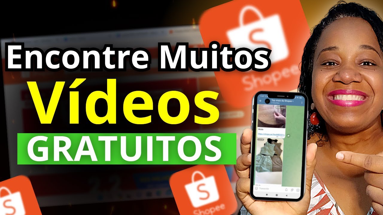 Onde encontrar e baixar vídeos dos produtos da Shopee?