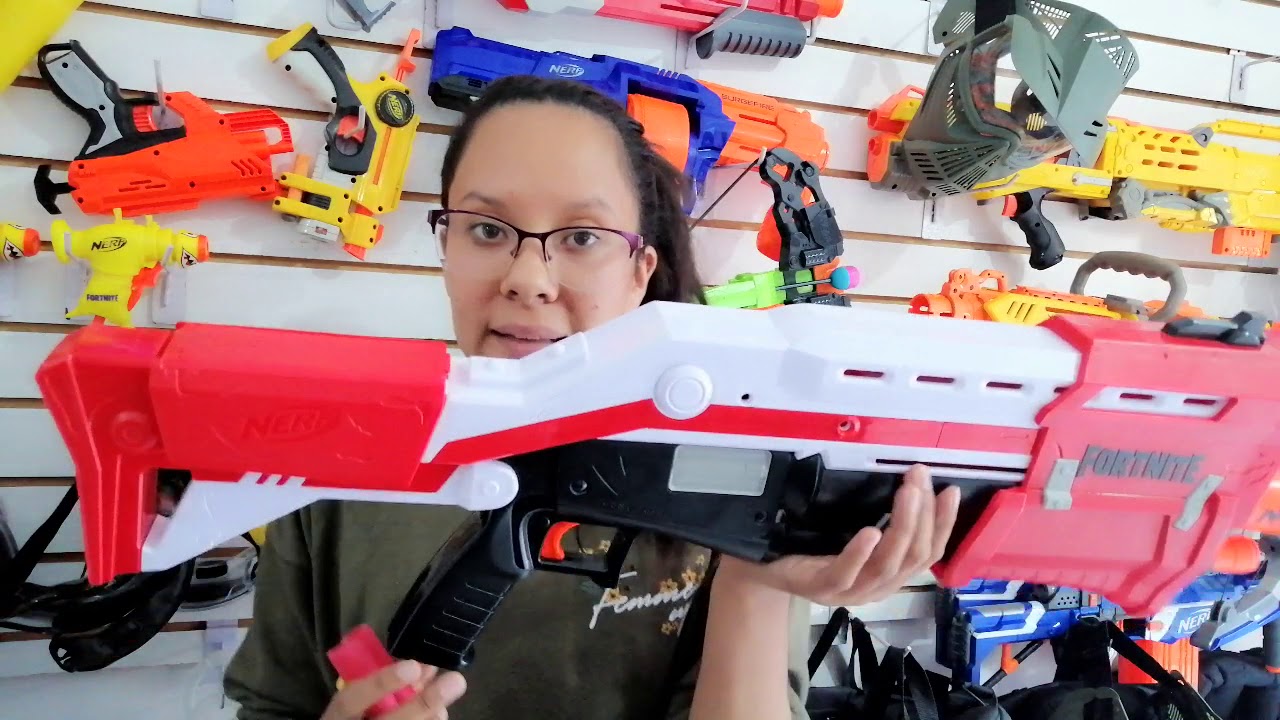 Nerf fortnite TS  ahora si como se usa...