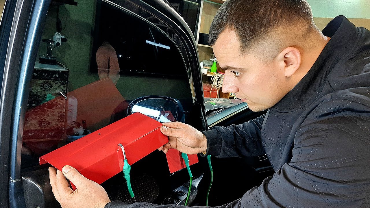 Скобы для тонировки. Как тонировать авто не разбирая дверные карты