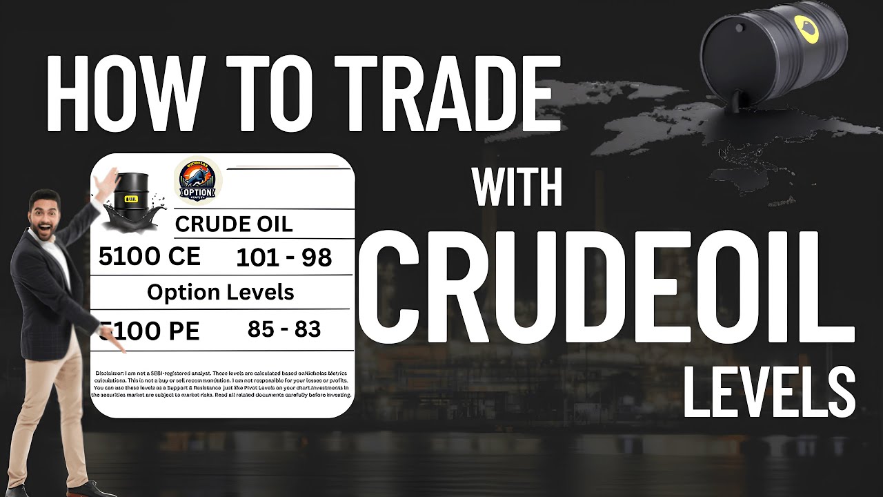 Как торговать, ориентируясь на уровни цен на нефть #mcx #crudeoiltrading #mcxcrudeoil #nicholasne...