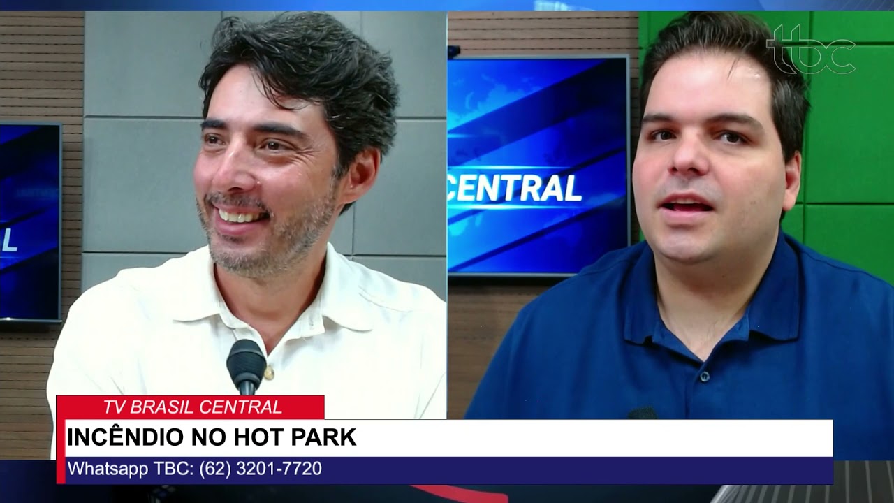 INC&Ecirc;NDIO NO HOT PARK FOI RAPIDAMENTE CONTROLADO E N&Atilde;O FEZ V&Iacute;TIMAS - PARQUE J&Aacute; FUNCIONA NORMALMENTE