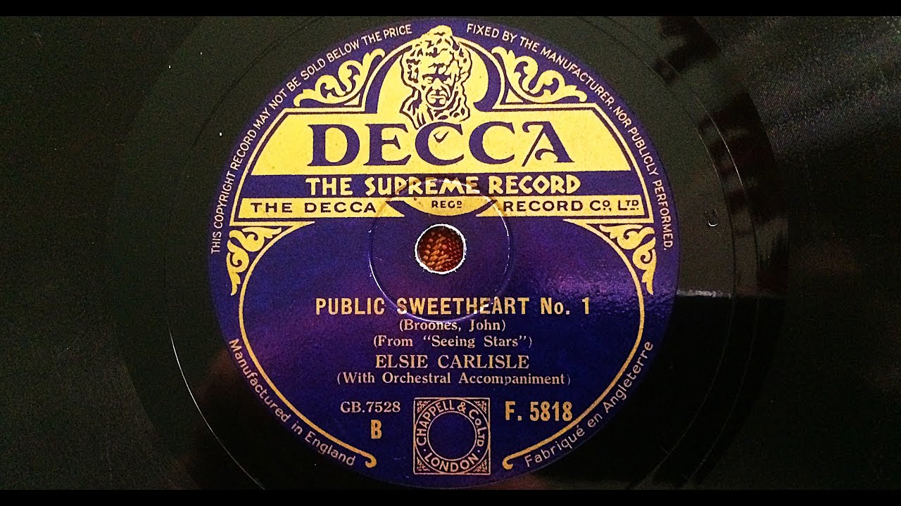 Elsie Carlisle: Public Sweetheart No. 1