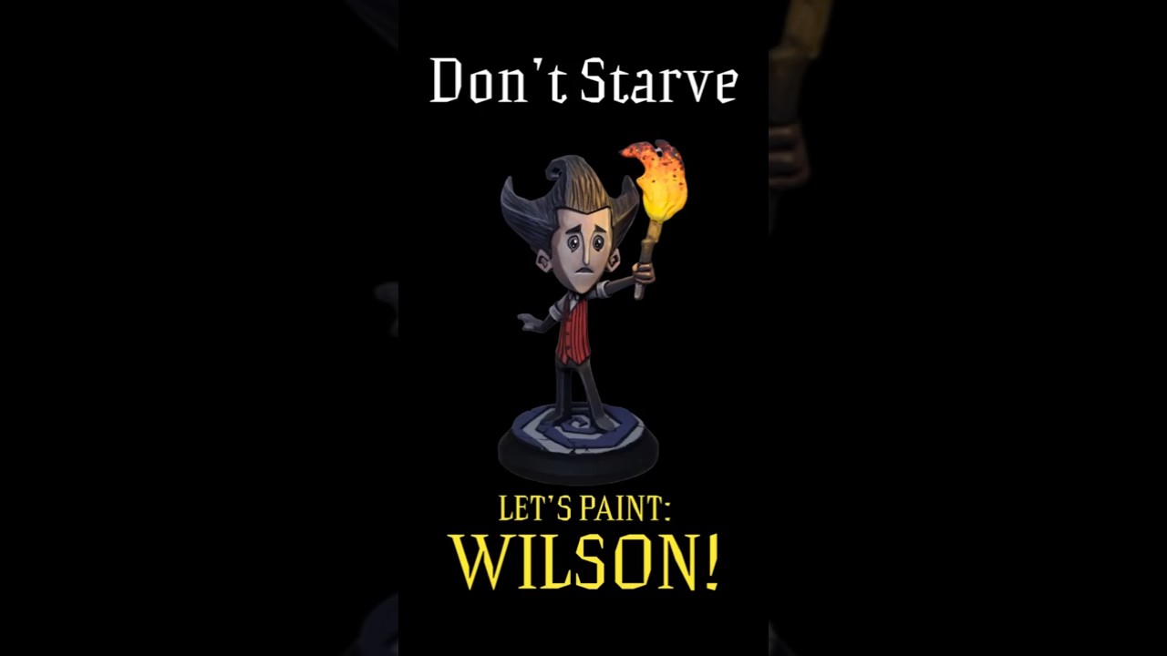 Картина Уилсона из настольной игры &laquo;Don't Starve&raquo;, которая выйдет на Kickstarter 30 сентября.. 🙂