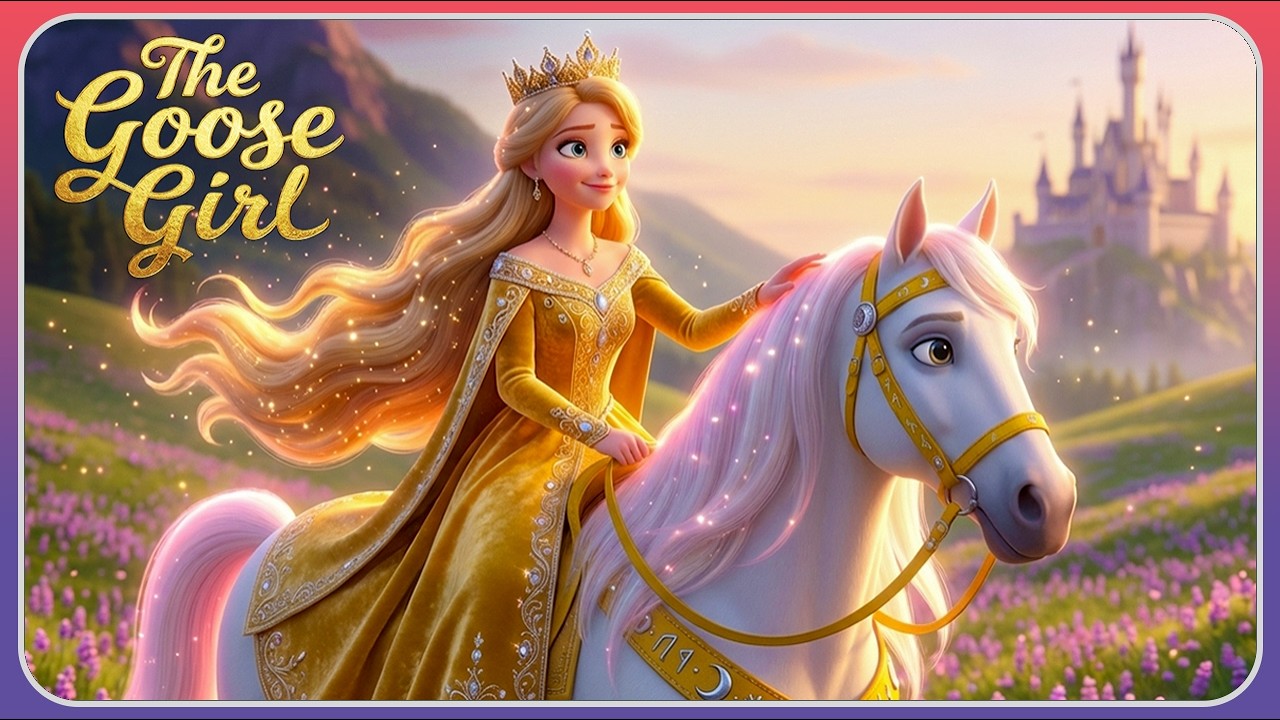 The Goose Girl - Bedtime Fairy Tales in English | Classical Fairy Tale | Full 3D Animation