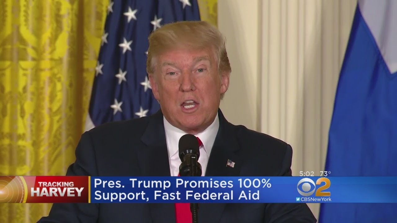 President Trump Pledges Total Support For Texas