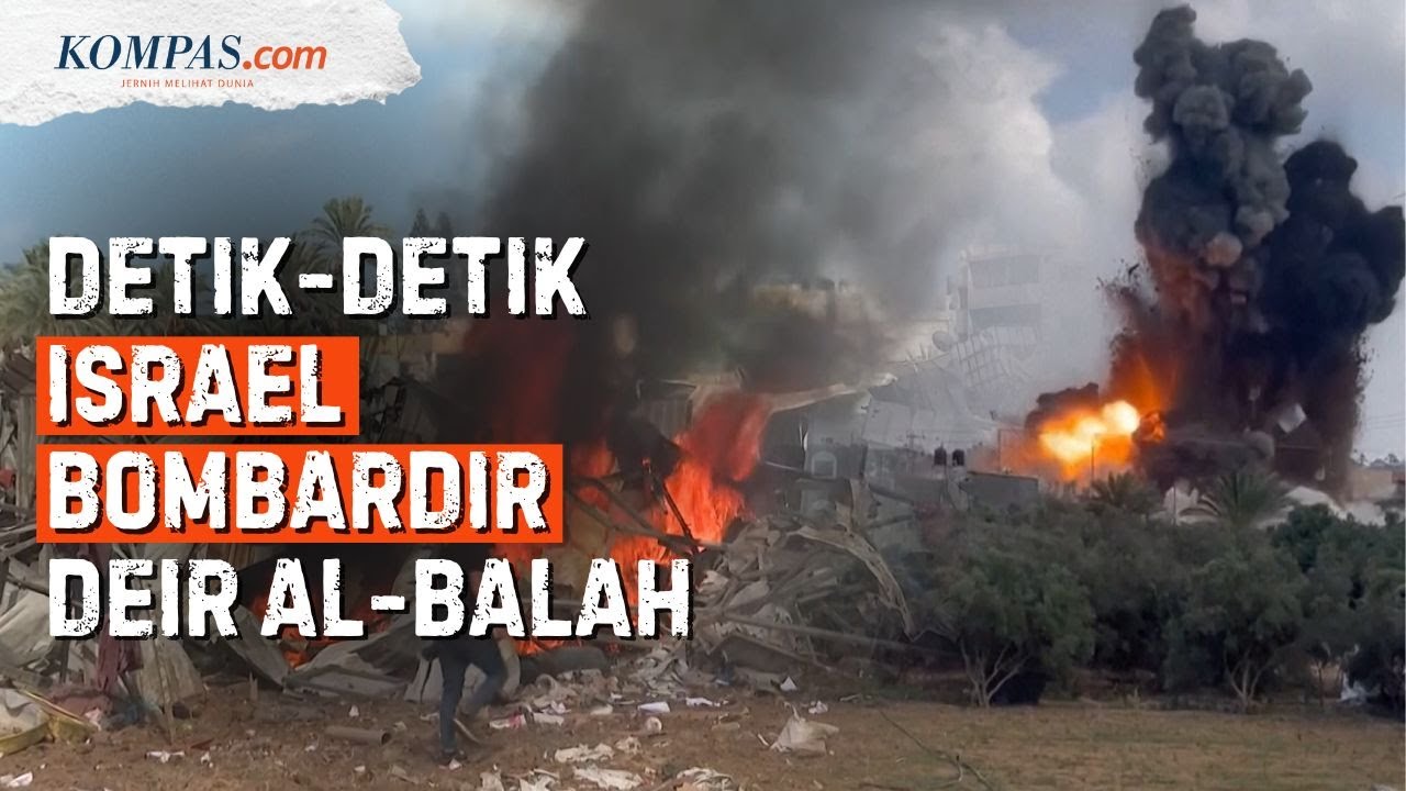 Detik-detik Israel Jatuhkan Bom, Tandai Operasi Ambil Alih Gaza Dimulai!