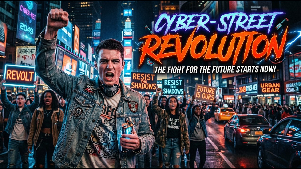 Cyber-Street Revolution | American Digital Rights Anthem 2025 | Patriotic Gospel-Trap