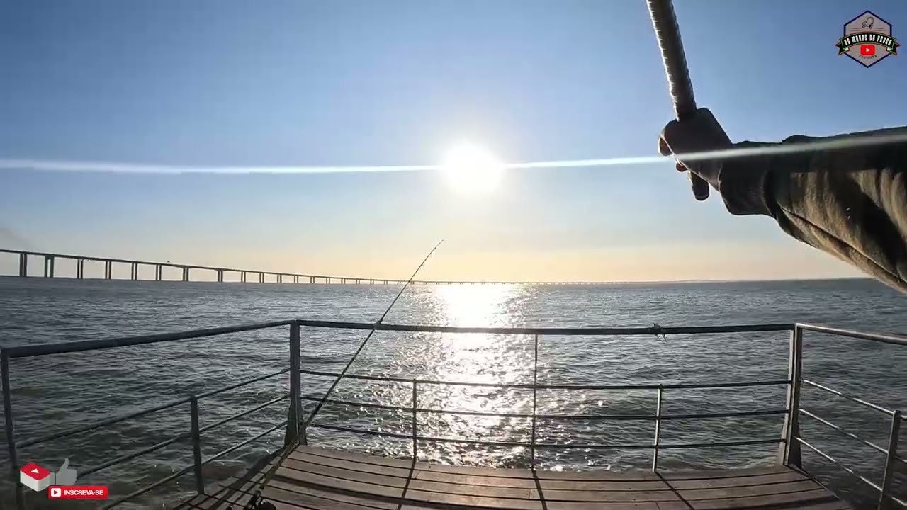 Pesca na Expo ... Rio tejo