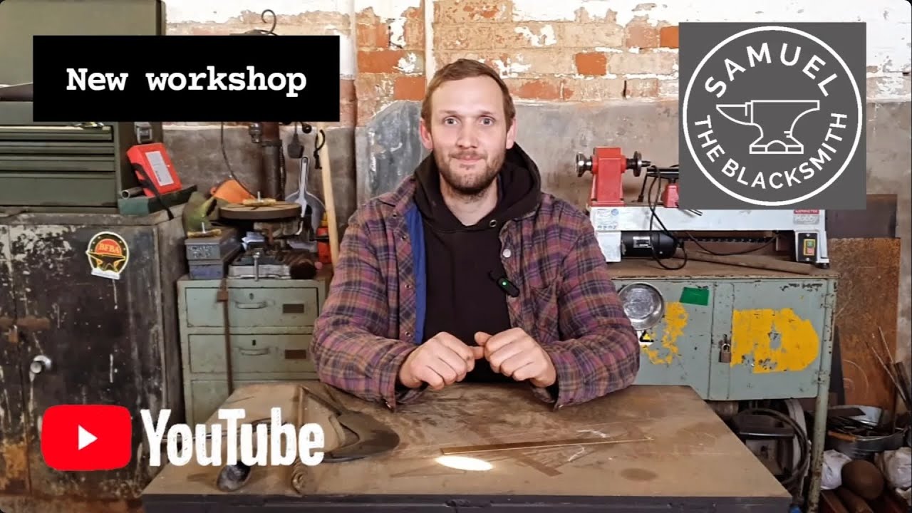 Workshop tour, new blacksmith workshop