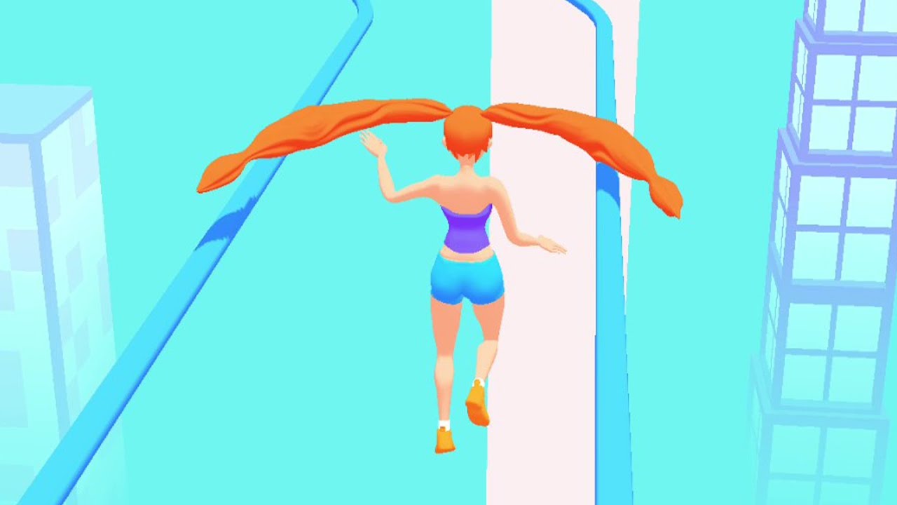 Hair Runner - Gameplay Walkthrough Android/iOS #1