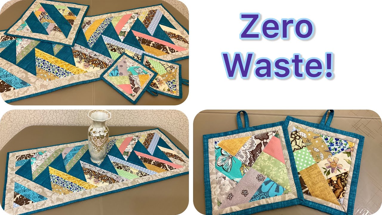 Fabric STRIPS to TREASURES No Leftovers Allowed! Upcycling Fabric Scraps