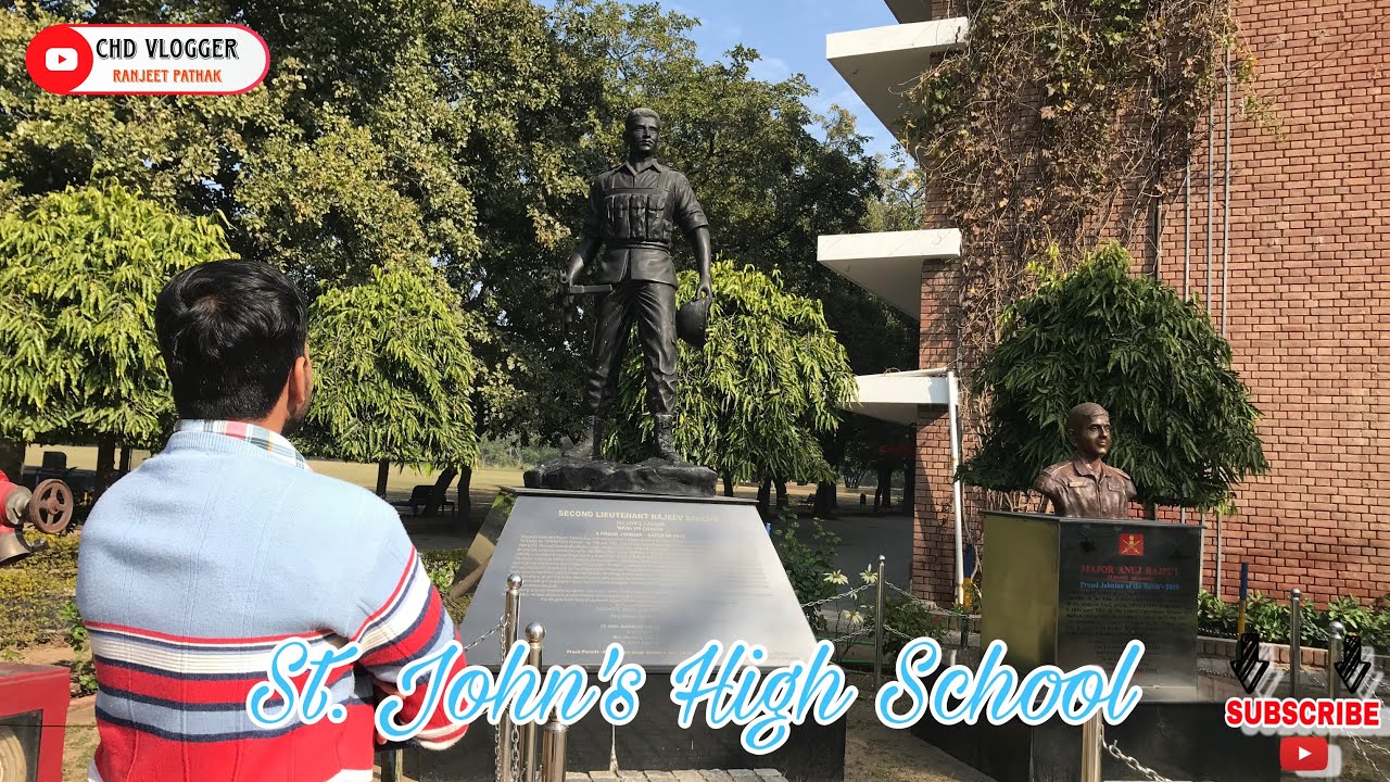 St. John High School Chandigarh | Visit School | old memories| Last day school 🥺