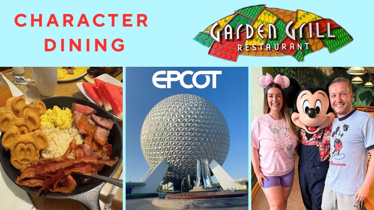 WALT DISNEY WORLD | Garden Grill Breakfast | Epcot | Character Dining