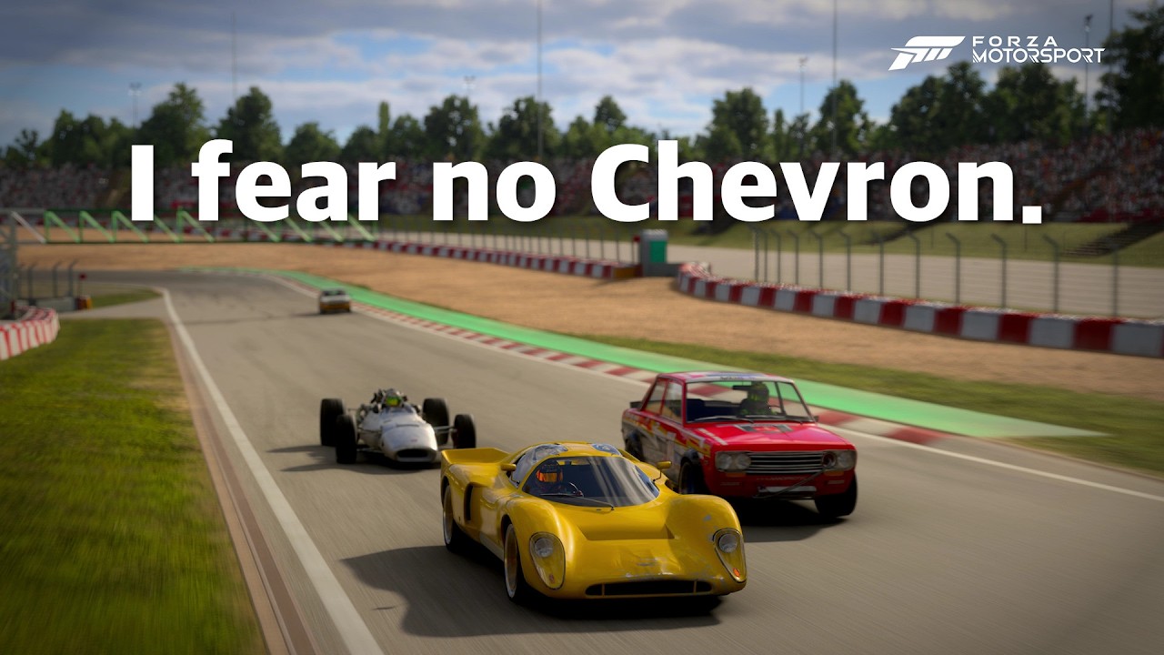Racing against the Chevron B16 at the Nurburgring GP Circuit (Forza Multi-Class)