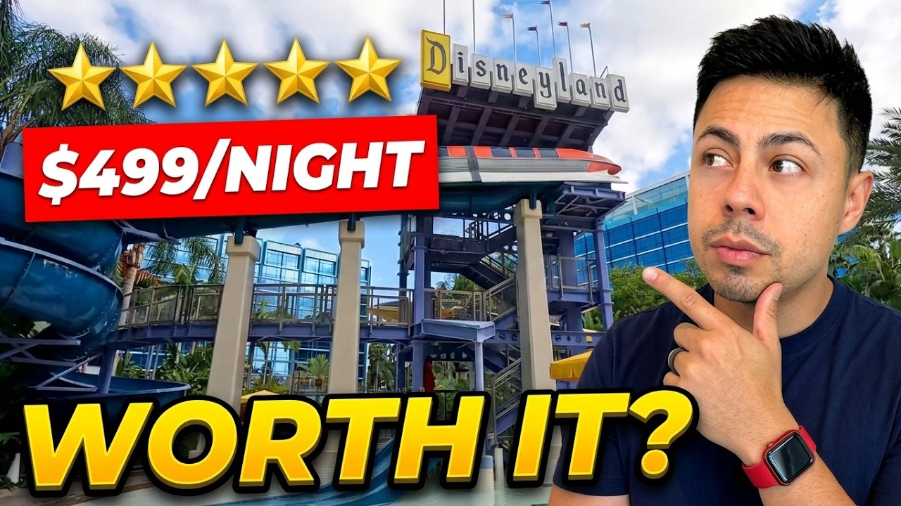 I Stayed at Disneyland’s NEW Hotel – And THIS Happened! 🤯