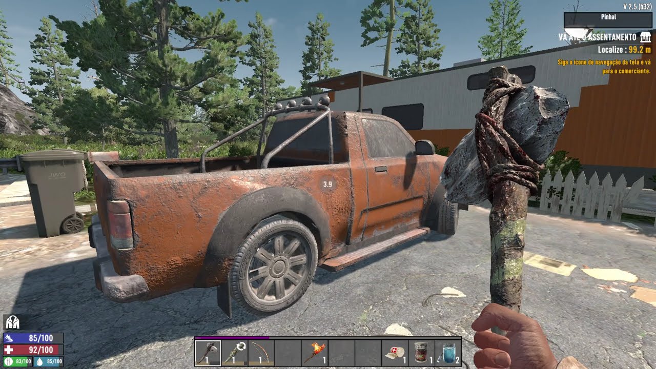🧟 7 DAYS TO DIE – TEMPORADA 2.5 | Novo Mundo, Novo Início! POI Inicial, Missões e Mecânicas