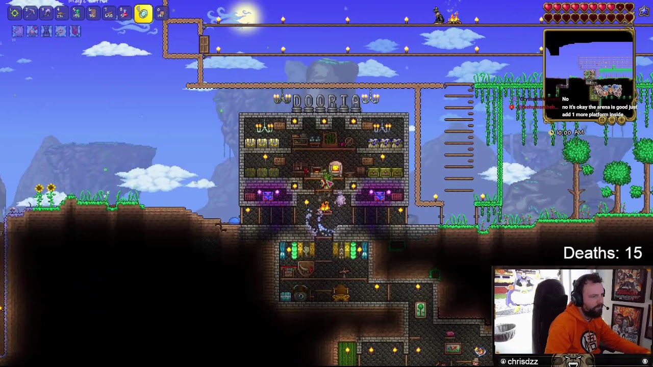 Terraria First Ever Playthough - REGEARING - HC + Expert - Stream 19