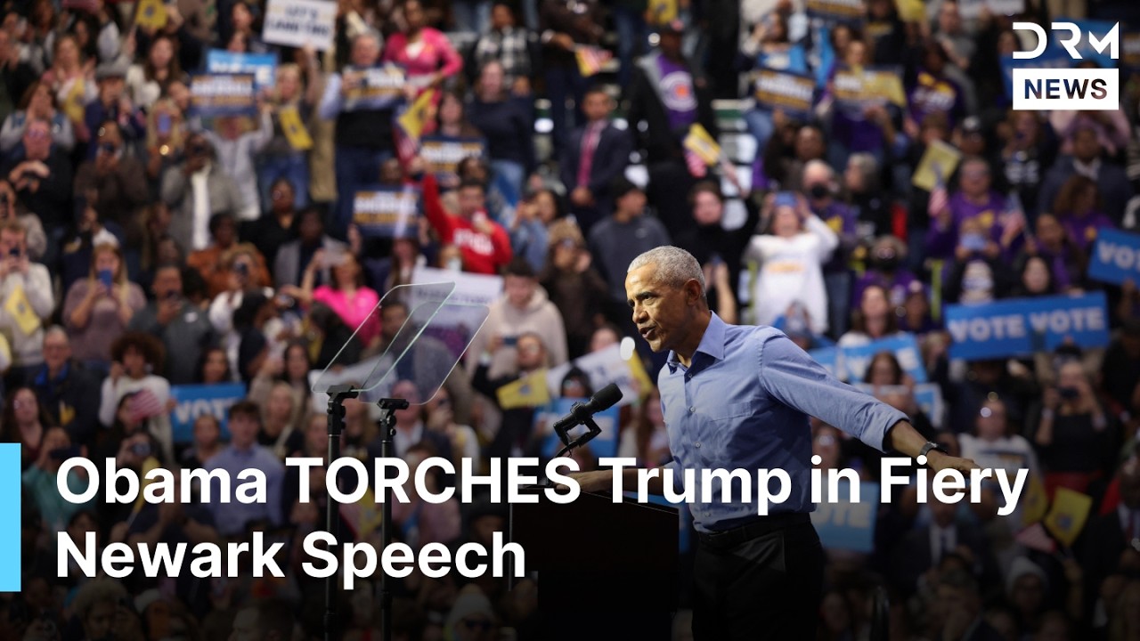 FULL SPEECH: Obama BLASTS Trump & FIRES UP New Jersey Rally for Mikie Sherrill | AC1G