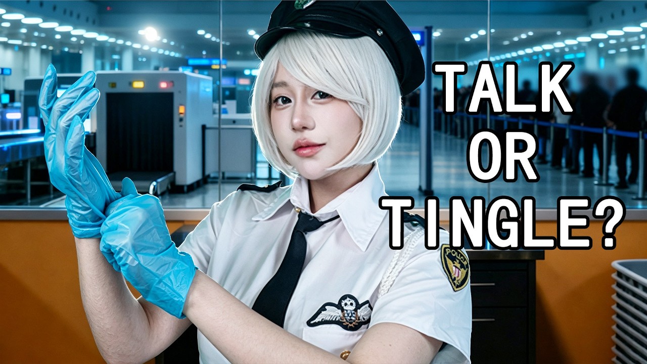 Почему вы так нервничаете? ✈️ ASMR: Досмотр багажа в аэропорту и ролевая игра службы безопасности