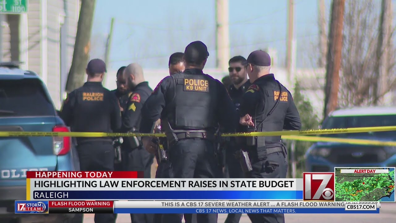 Law enforcement raises in North Carolina budget
