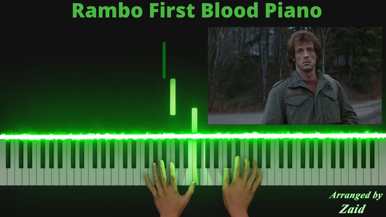 Rambo First Blood - It's Long Road (Piano Cover)