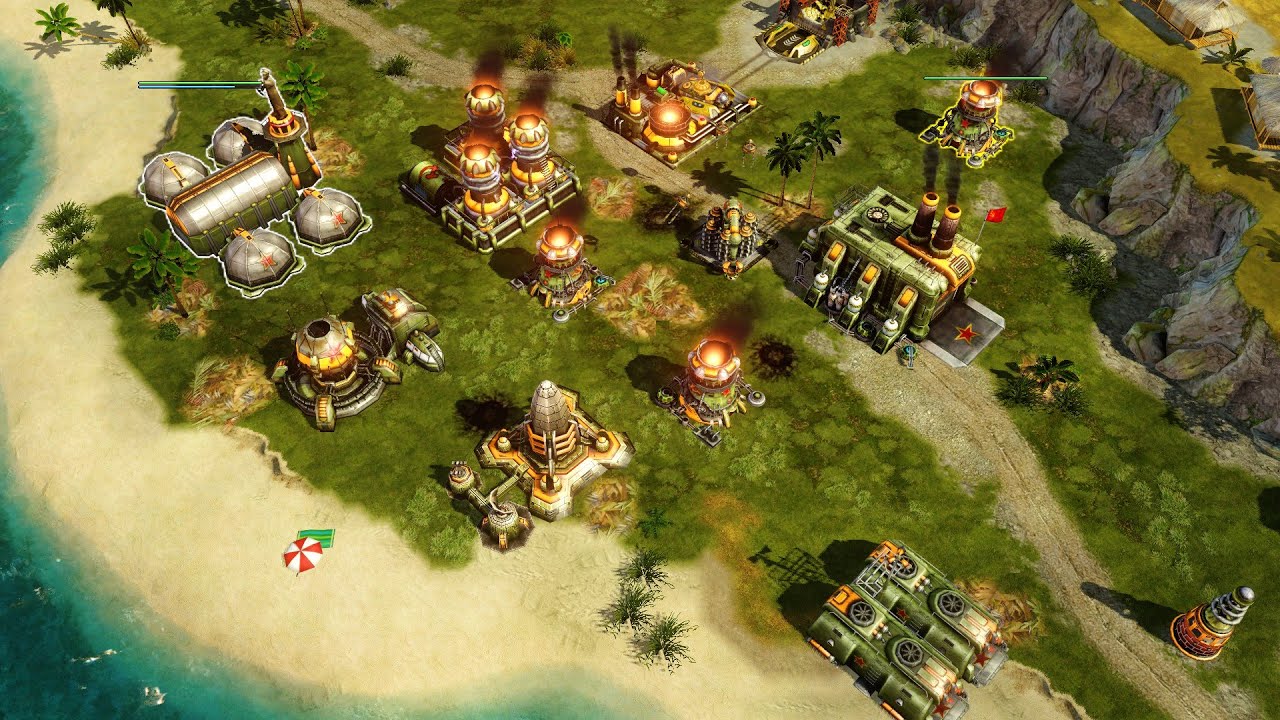 Red Alert 3 2V2 Soviets vs Soviets, Allies 20K.