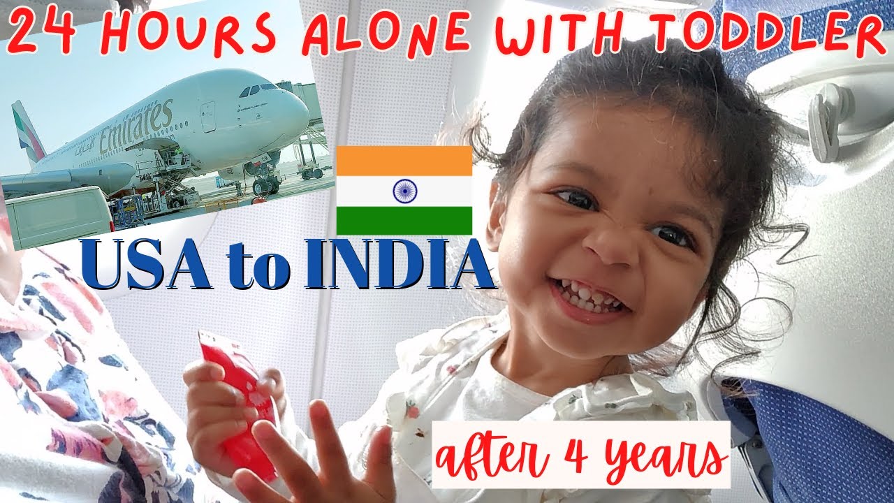 Emirates travel experience to Bangalore | flying with 1 year old toddler