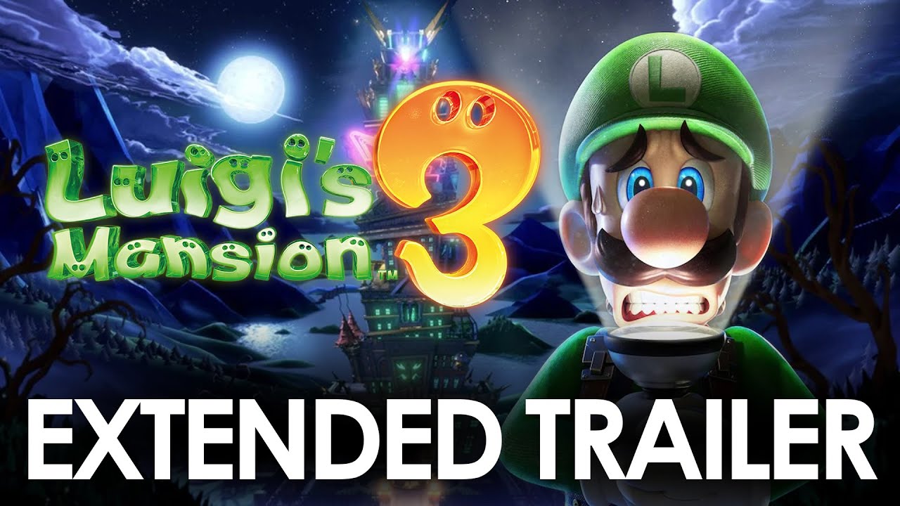 Luigi's Mansion 3 - EXTENDED Trailer (Ghostbusters Theme) [Fan Made]