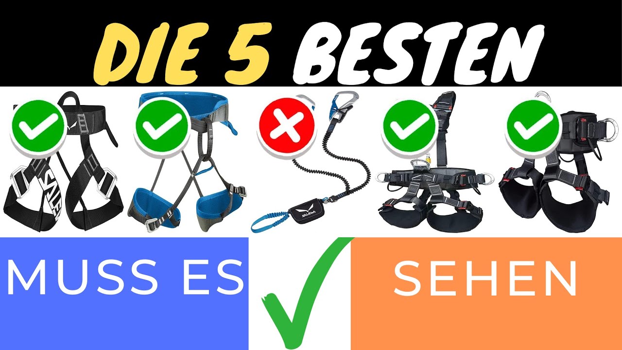 DIE BESTEN KLETTERGURTE 2025: SICHERHEIT & KOMFORT F&Uuml;R DEIN ABENTEUER! ⛰️🧗&zwj;♂️