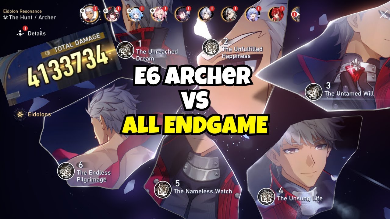 E6S1 Archer with E2 Supports (And E2 Archer) | Honkai: Star Rail 3.5 (V2)