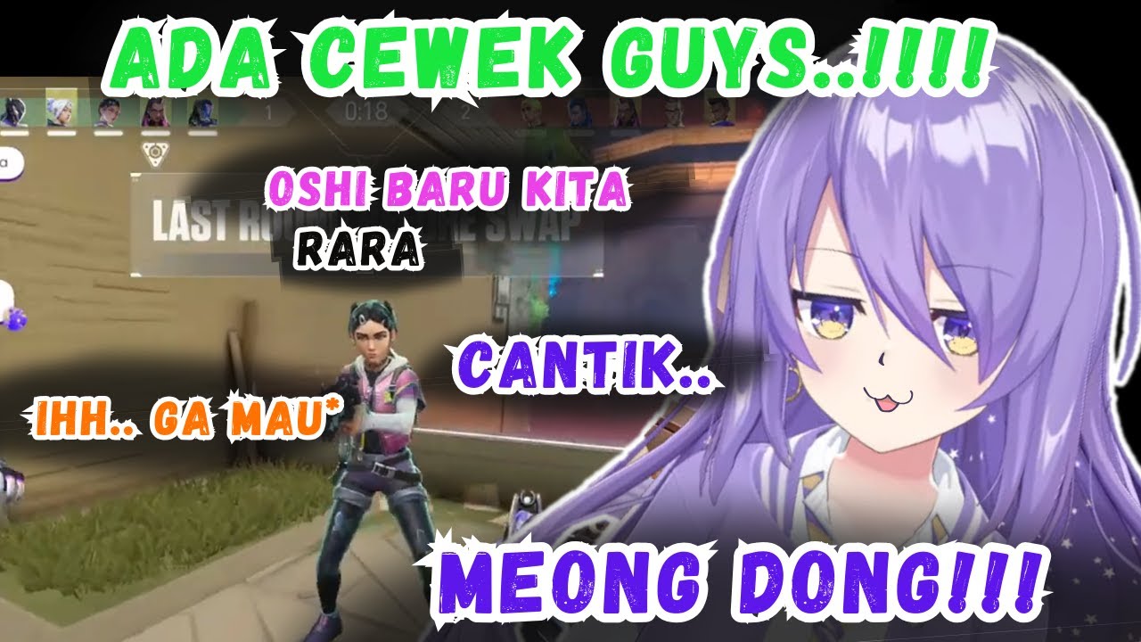 DEWI BULAN ini NgeRizz Mbak RARA Suruh Meong Sampai Mau..🤣 Endingnya  Kucing Garong..🤣【Moona | Clip】