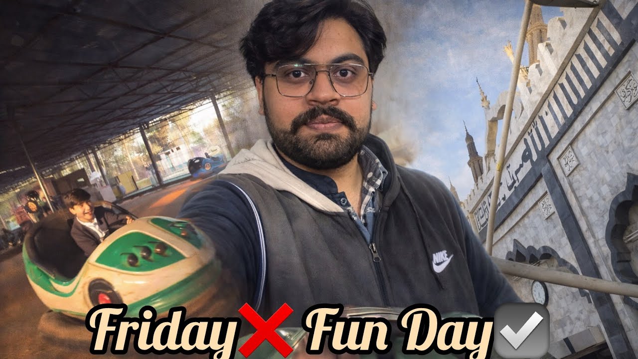 Jumma Mubarak | Itna Maza Aya Aj amusement park gaye | Challenge Jeta😎.