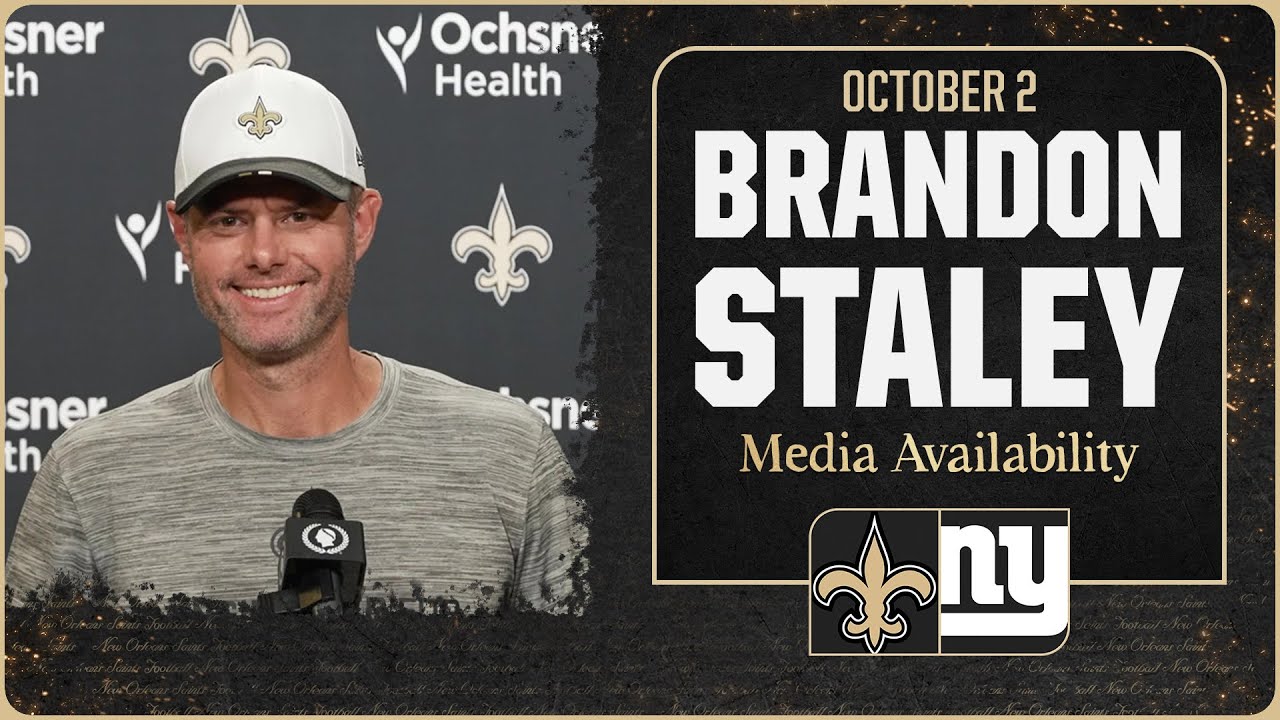 Брэндон Стэйли о Джексоне Дарте, нападении «Джайентс» | New Orleans Saints