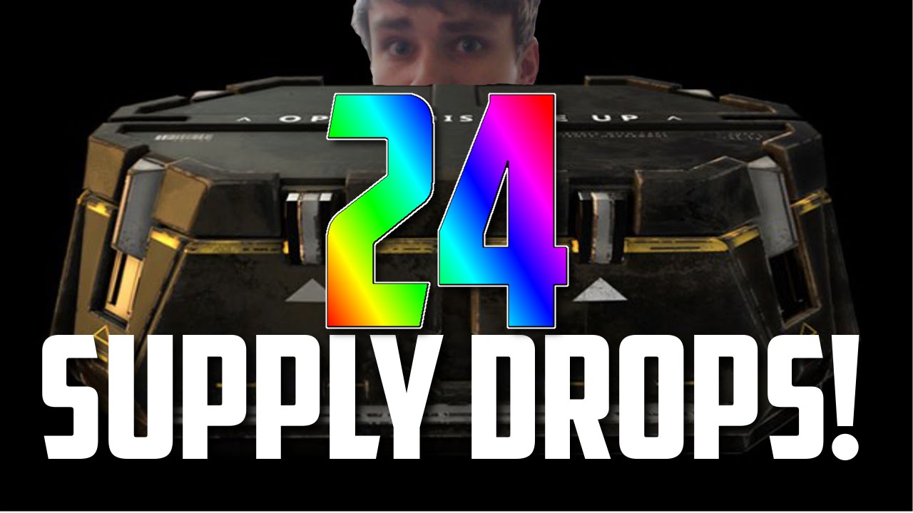OPENING 24 SUPPLY CRATES! - Advanced Warfare