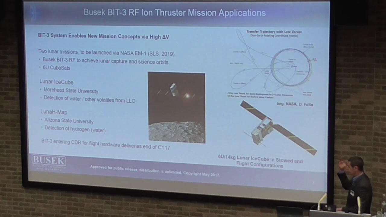 2017.B.3.3. All-Electric CubeSat Propulsion Technologies