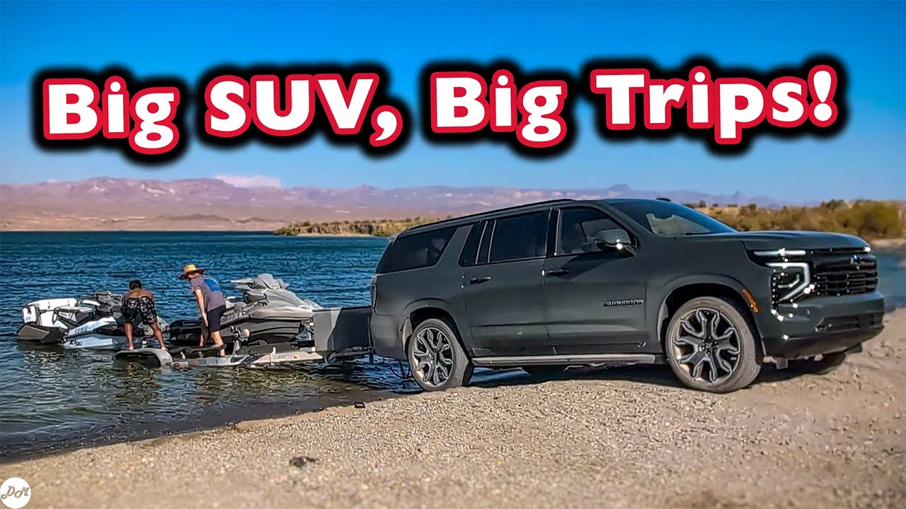 Chevy Suburban Road Trip – Towing with Super Cruise! | DM Road Trip Review