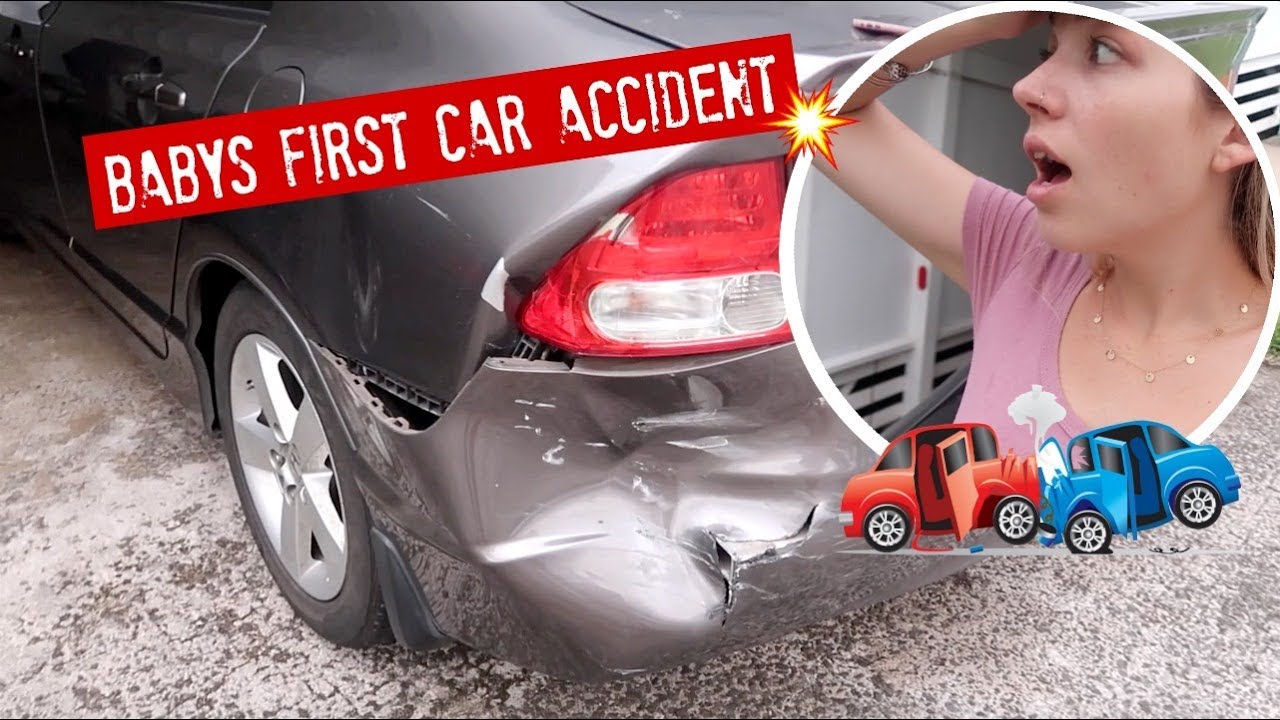 TWO CAR ACCIDENTS IN ONE DAY ): (Baby's first car accident)