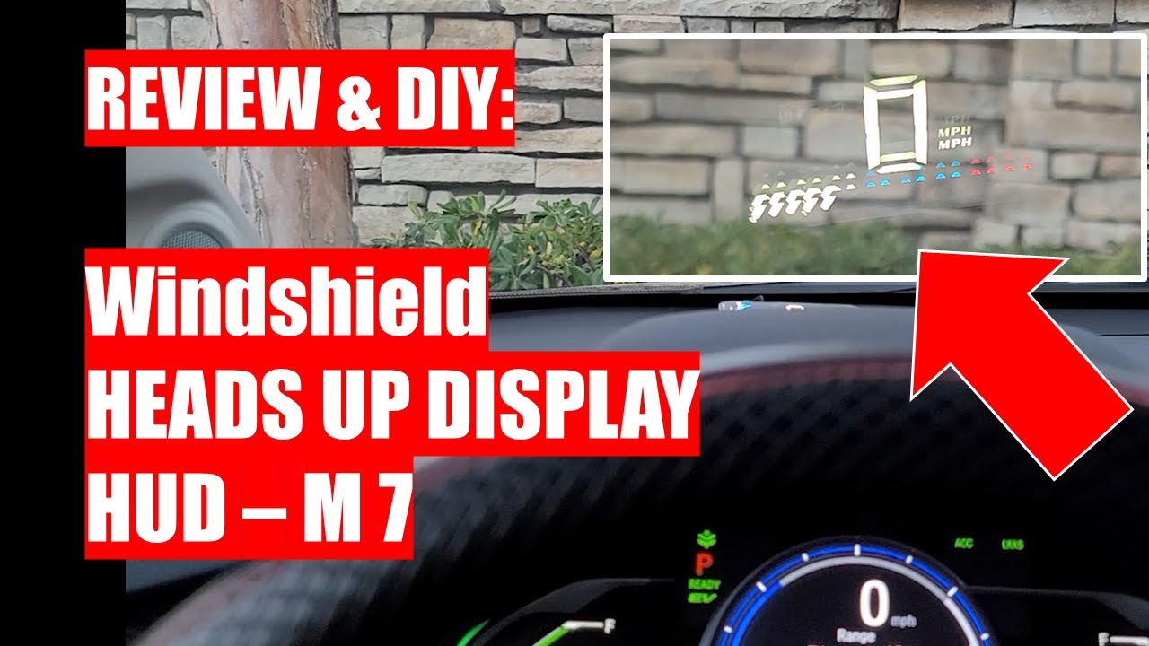 ОБЗОР И СДЕЛАЙ САМ: Проекционный дисплей (HUD) - M07 для моей Honda