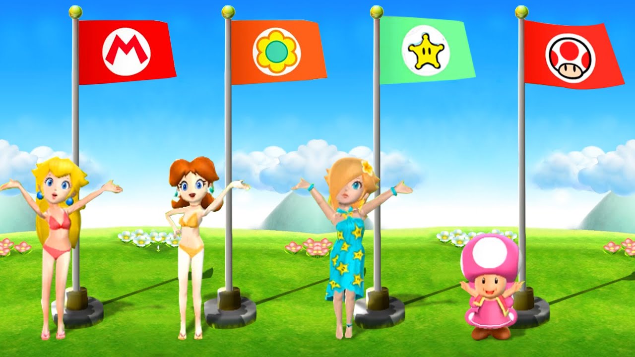 【マリオパーティ9+10】女の子チームのバトルミニゲーム